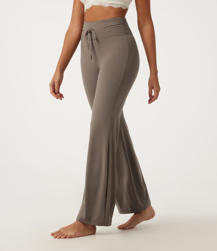 Halara UltraSculpt™ High Waisted Tummy Control Drawstring Ruched Yoga Leggings 