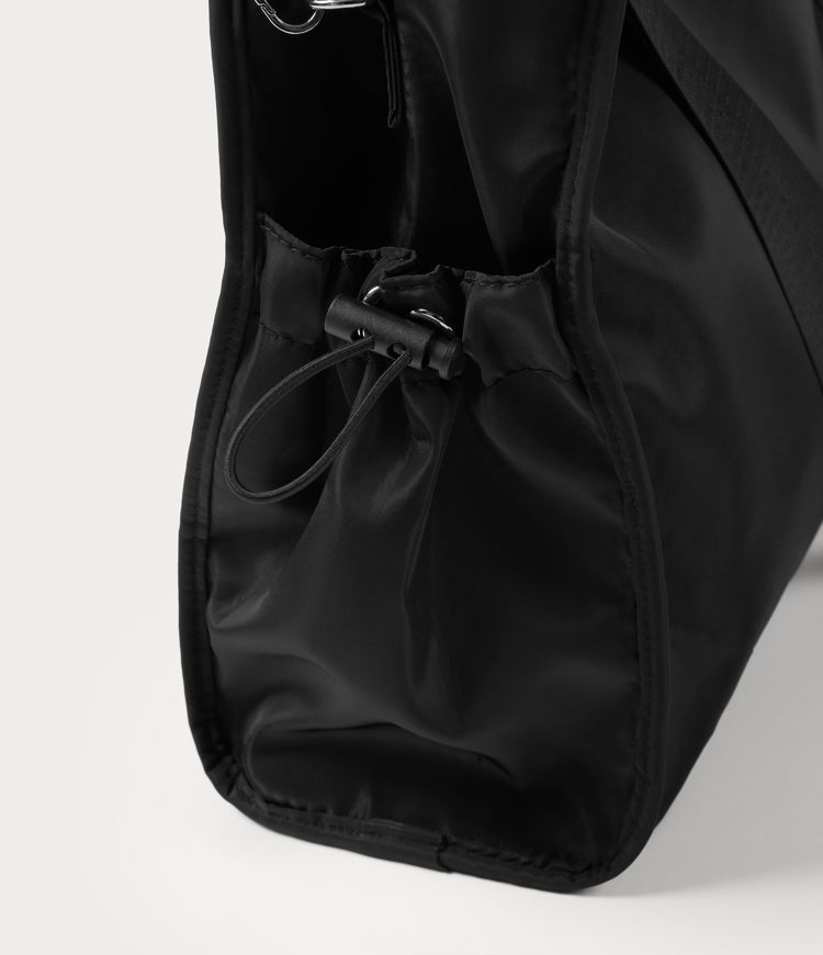 Black Minimalist Tote Bag / 2