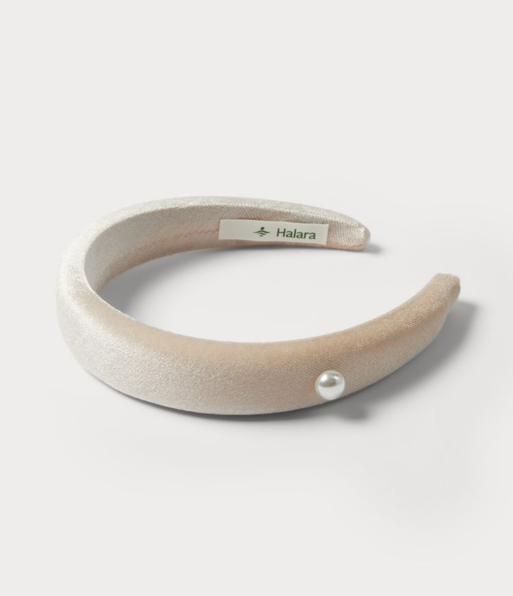Pearlescent Silk Headband