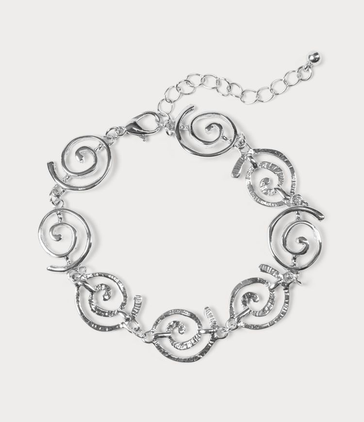 Alloy Spiral Casual Bracelet