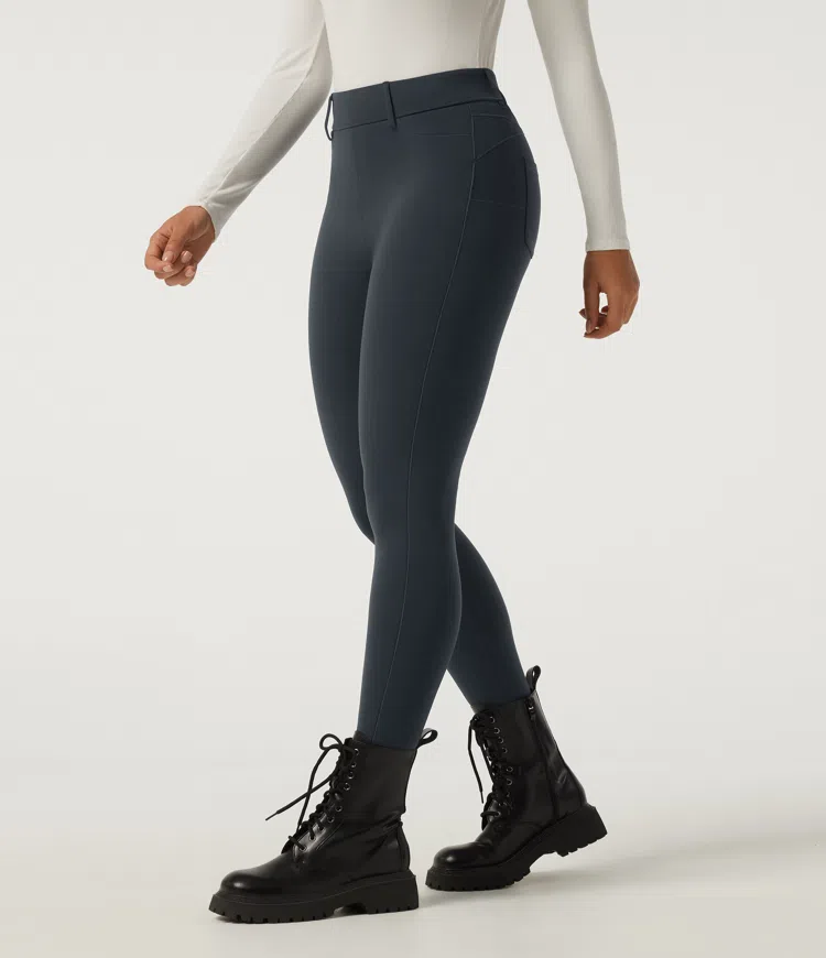 Halara UltraSculpt™ Extra Heat hoch geschnittene, figurbetonte Freizeit-Leggings mit Taschen