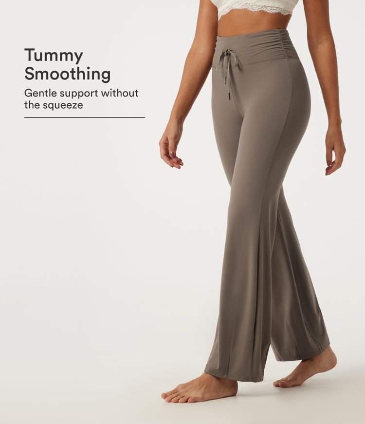 Halara UltraSculpt™ High Waisted Tummy Control Drawstring Ruched Yoga Leggings 