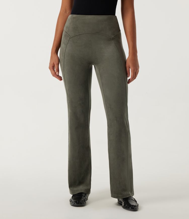 High Waisted Bootcut Casual Pants with Pocket