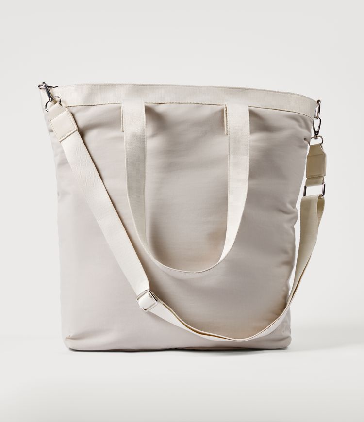 One Shoulder Plain Casual Tote Bag