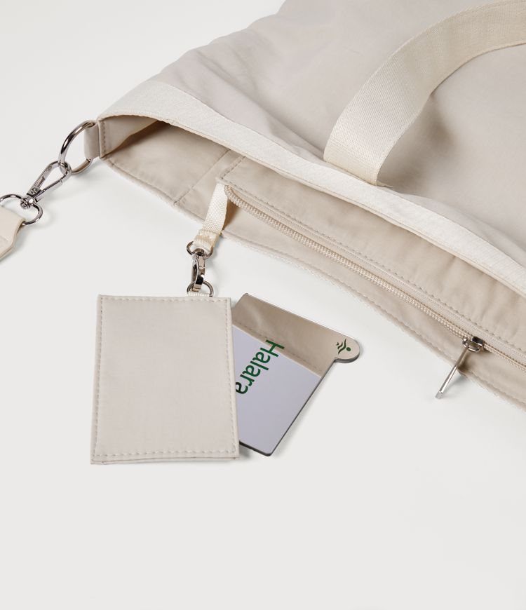 Silver Birch One Shoulder Plain Casual Tote Bag / 2